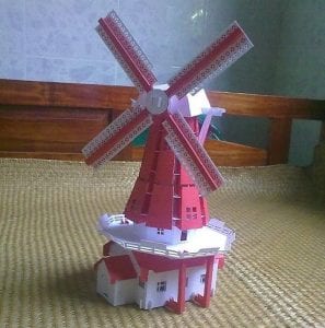 Wind Mill Paper craft