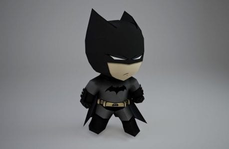Chibi Batman Paper craft