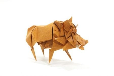 Wild Boar Origami